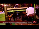 Realizan sorpresiva fiscalización a café con piernas ubicados en Estación Central - CHV Noticias
