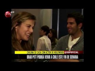 Chilena se casa con conocido actor de Hollywood - SQP