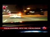 Graban a fiscalizadores del ministerio de Transporte a exceso de velocidad - CHV Noticias