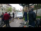 Automovilista ingresó a ciclovía y atropelló a ciclista - CHV Noticias