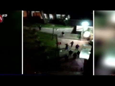 Mecheros atacaron con palos y piedras a trabajadores de supermercado - CHV Noticias