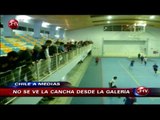 Denuncian que no se ve la cancha desde la galería en gimnasio en Dichato - CHV Noticias
