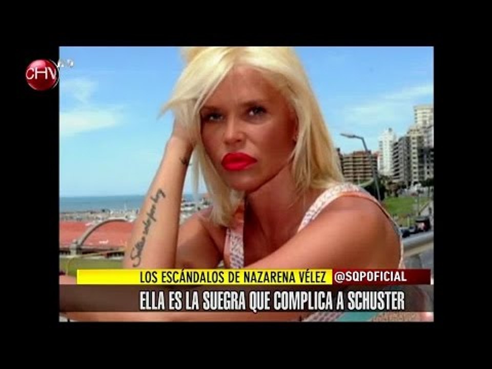 Nazarena Vélez, la suegra que complica a Augusto Schuster - SQP