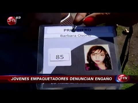 Empaquetadores de supermercado denuncian que fueron estafados por sus empleadores - CHV NOTICIAS