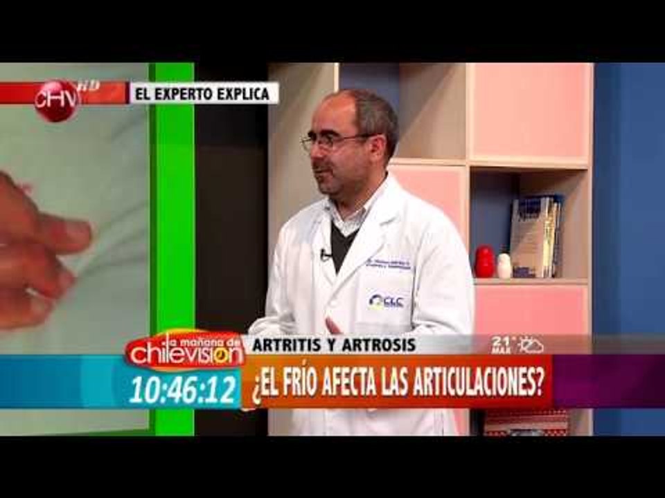 Conozca a fondo todo sobre la Artrosis y la Artritis - La Mañana de CHV