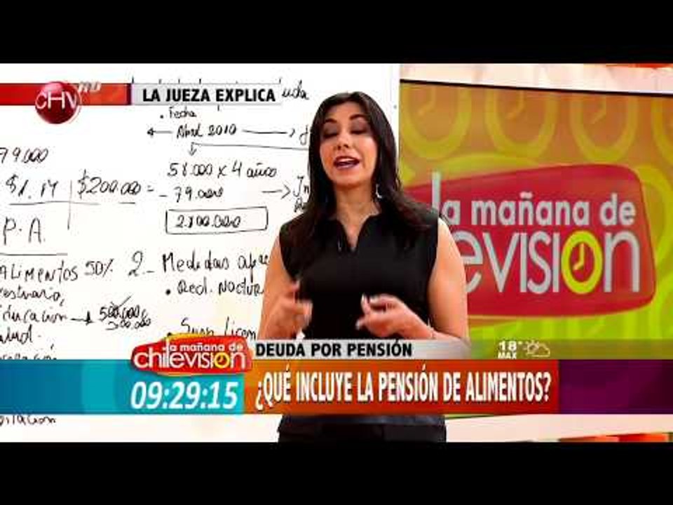 Deuda por pensión: ¿Cómo puedo exigir los alimentos? | La Mañana de CHV