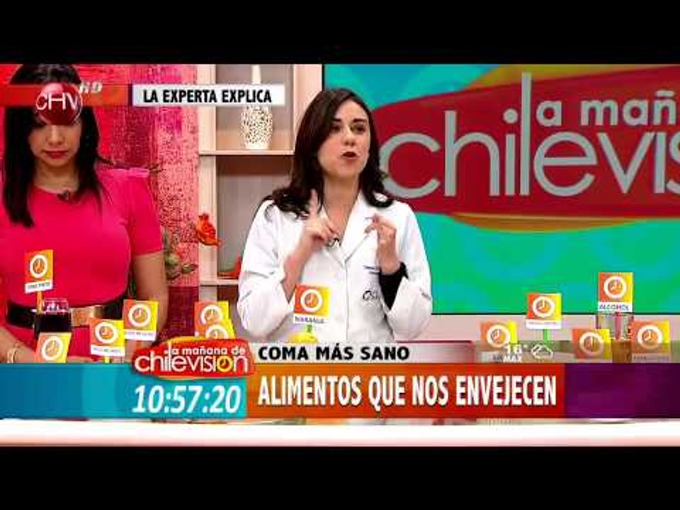Conoce los alimentos que aceleran el envejecimiento - MATINAL DE CHV