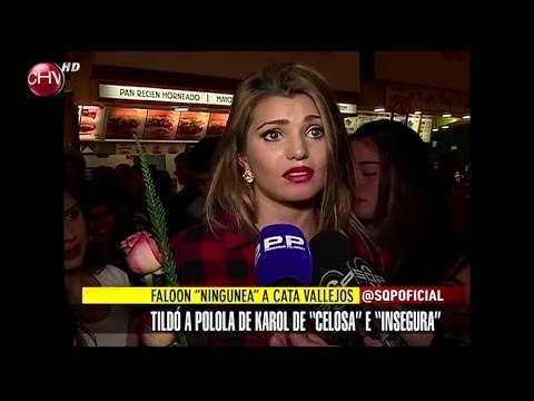 Faloon ningunea Cata Vallejos y le responde duramente a sus críticas - SQP