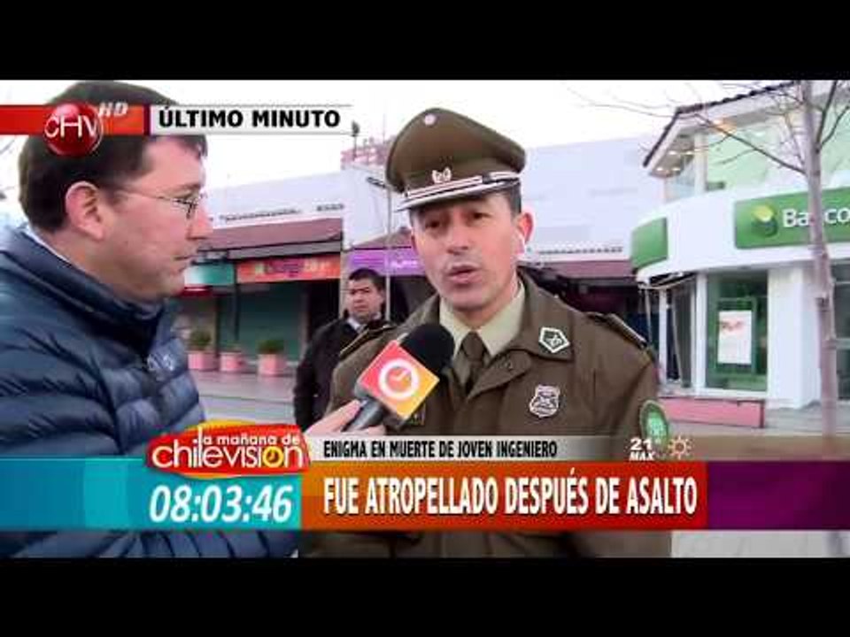 Vuelco en caso de taxista asaltado - MATINAL CHV 17/07