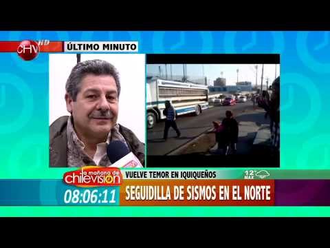 Experto explica la seguidilla de sismos en el norte del país - Matinal de CHV 14/07