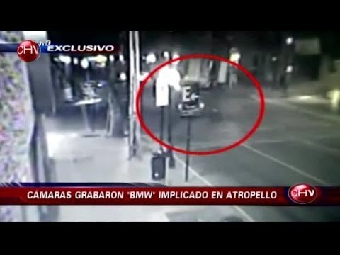 Cámaras de seguridad grabaron BMW implicado en atropello de joven