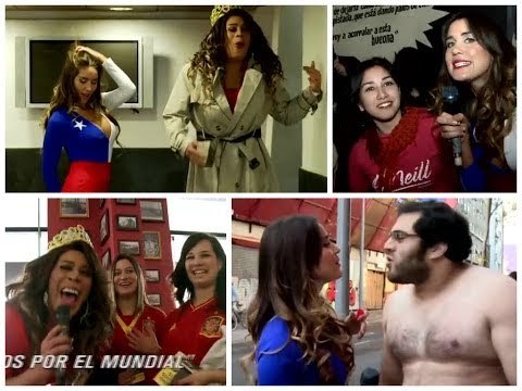 Fran Undurraga y La Pola vivieron el partido Chile con los hinchas - LOCOS POR EL MUNDIAL - 21 JUNIO