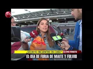 El día de furia de Maite Orsini y Fulvio Rossi con la prensa - SQP