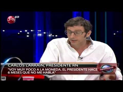Carlos Larraín en Tolerancia Cero: Los diputados renunciados no salen elegidos si no van por RN