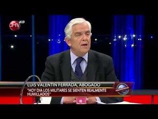 Luis Valentín Ferrada:"La desgracia de Chile fue ser un frente de batalla"