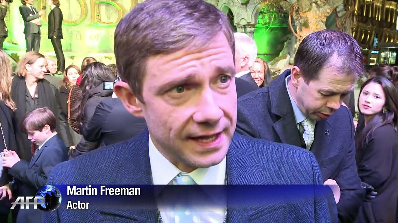 Last part of 'The Hobbit' trilogy premieres in London
