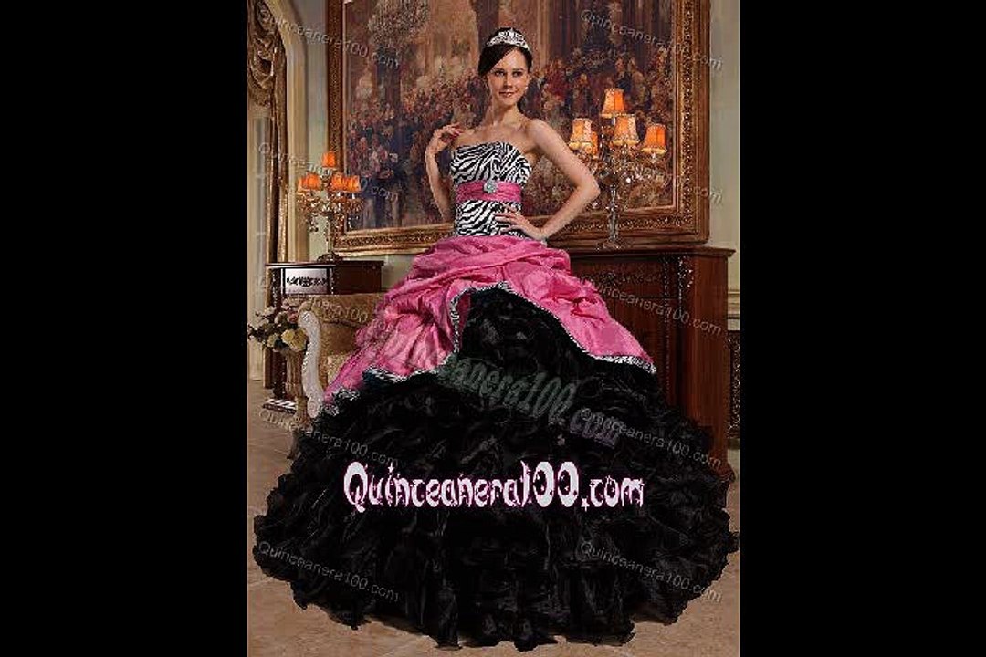 2015 new style cheap multi-color quinceanera dresses with brush train