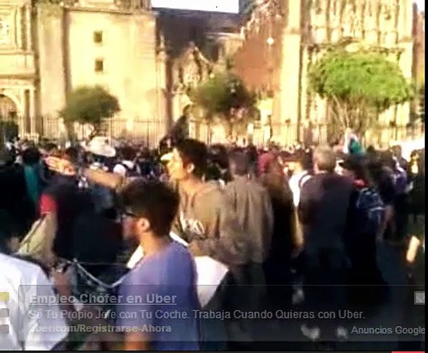Marcha Ciudad de México 1 Dic 2014