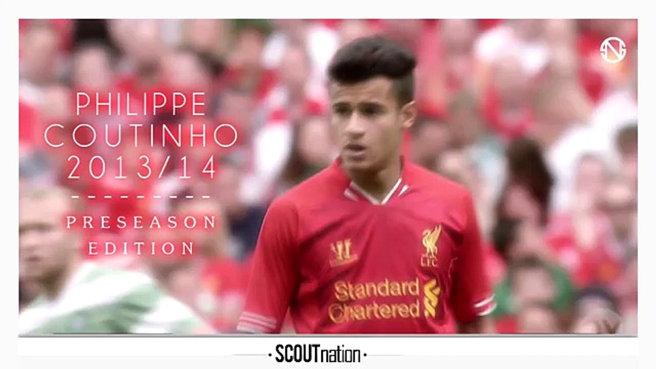 PHILIPPE COUTINHO | Goals, Skills, Assists | Liverpool | 2013/2014 Preseason (HD)