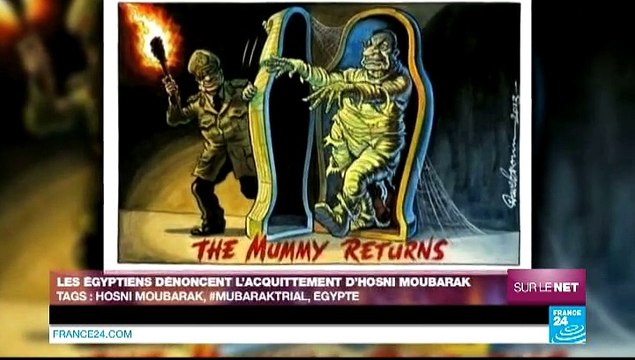 Les Égyptiens dénoncent l'acquittement d'Hosni Moubarak