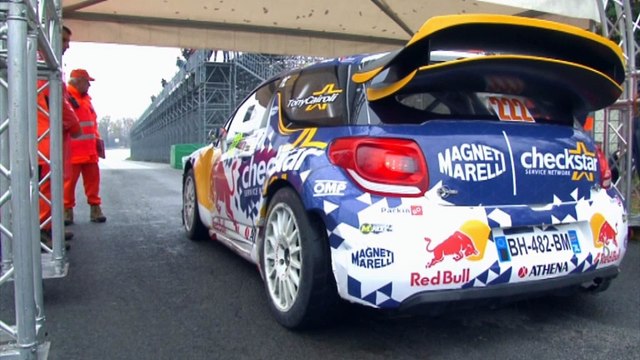 Motorsport stars turn out for Monza rally