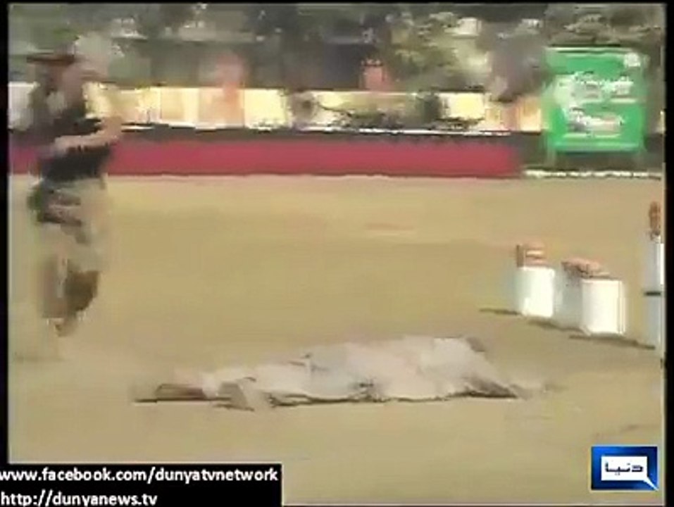 Army displays skills for BZU students