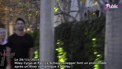 Exclu Vidéo : Miley Cyrus et Patrick Schwarzenegger : amoureux et inséparables, ils n’arrivent plus à se cacher !
