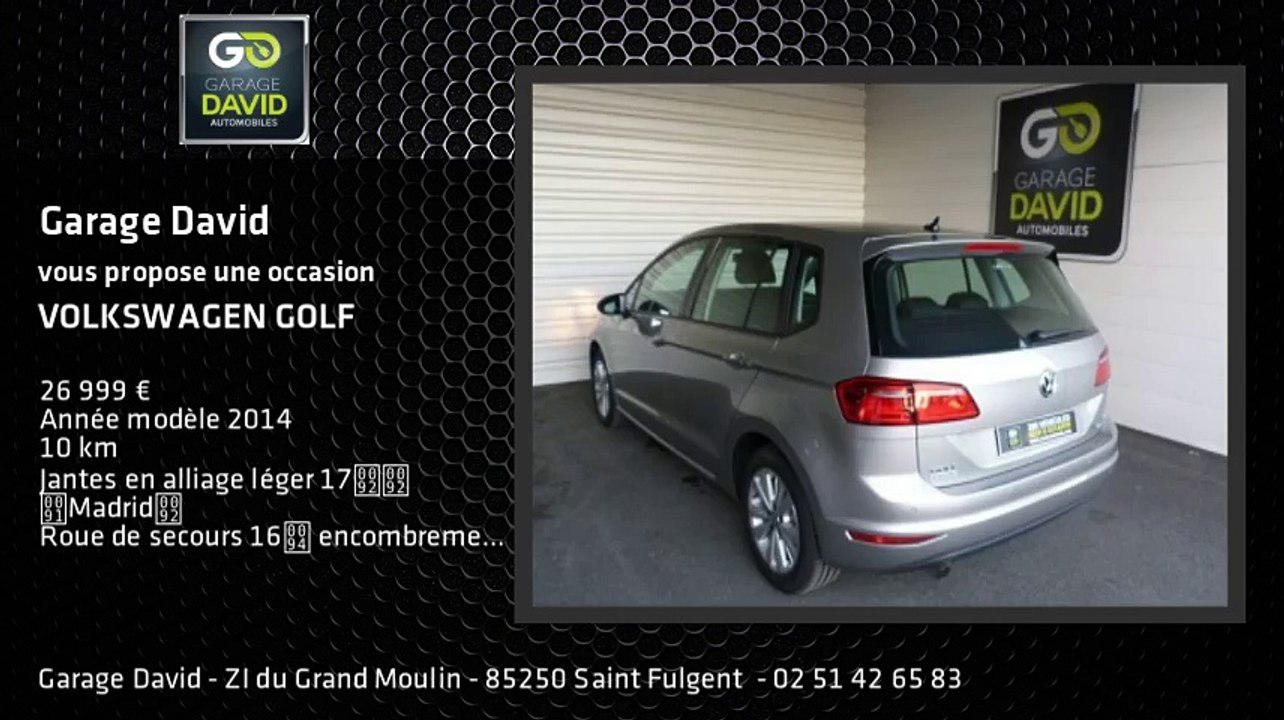Annonce Occasion VOLKSWAGEN GOLF SPORTSVAN 1.6 TDI 110 BLUEMOTION TECHNOLOGY FAP CONFORTLINE DSG7 2014