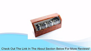 Heiden Quad Watch Winder in Burlwood Review