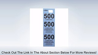 Paper Coat Check Tag - 500 per box Review