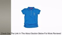 U.S. Polo Assn. Girls US Polo Assn Solid Print Gemmed and Ruched Knit Polo Review