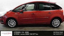 Annonce Occasion CITROëN C4 Picasso HDi 110 FAP Airdream Pack Dynamique 2008