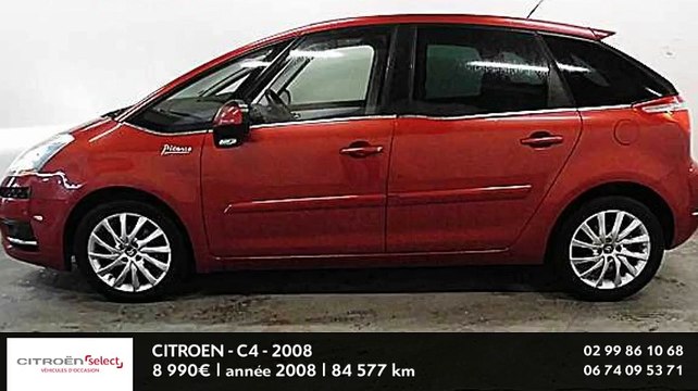 Annonce Occasion CITROëN C4 Picasso HDi 110 FAP Airdream Pack Dynamique 2008