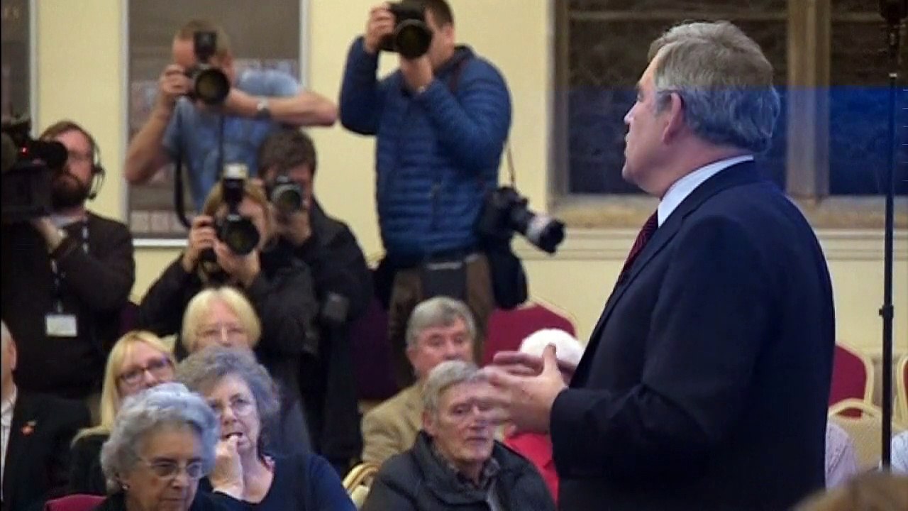 Gordon Brown announces resignation as MP