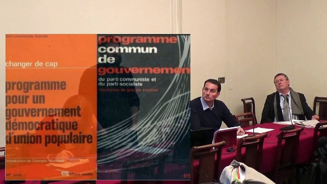 "Le socialisme français depuis le congrès d'Epinay. Quel avenir pour le PS ?" - partie 1