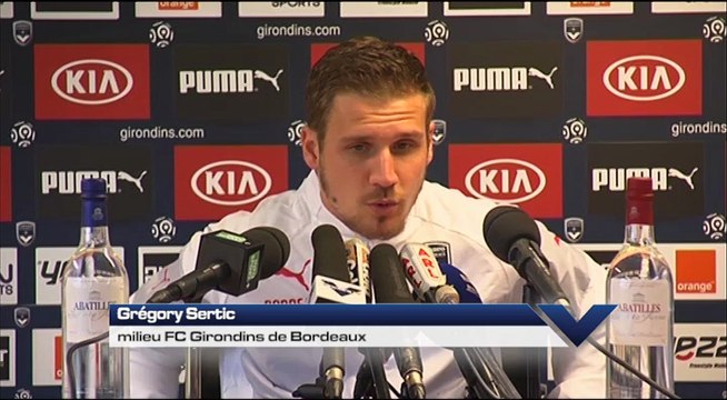 Point Presse de Grégory Sertic avant Metz