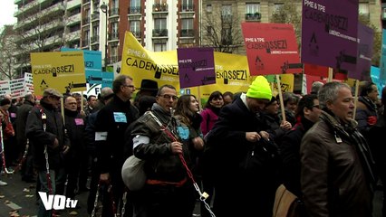 VOtv Les patrons du 95 manifestent à Paris