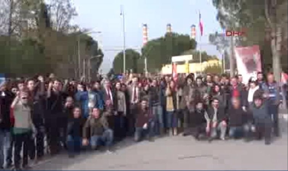 Yatağan'da işçilerin eylemi devam ediyor