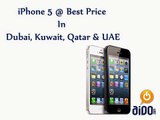 iPhone 5 At Best Prices at Dubai, Kuwait, Qatar and UAE