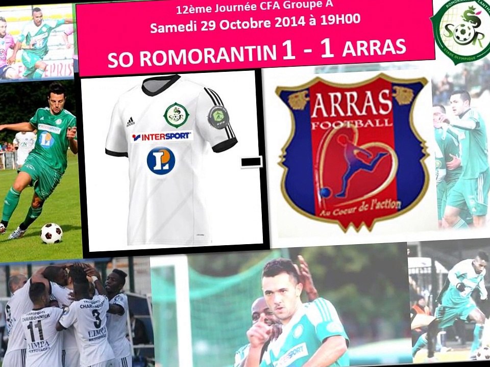 CFA Groupe A 2014/2015 SO ROMORANTIN / ARRAS