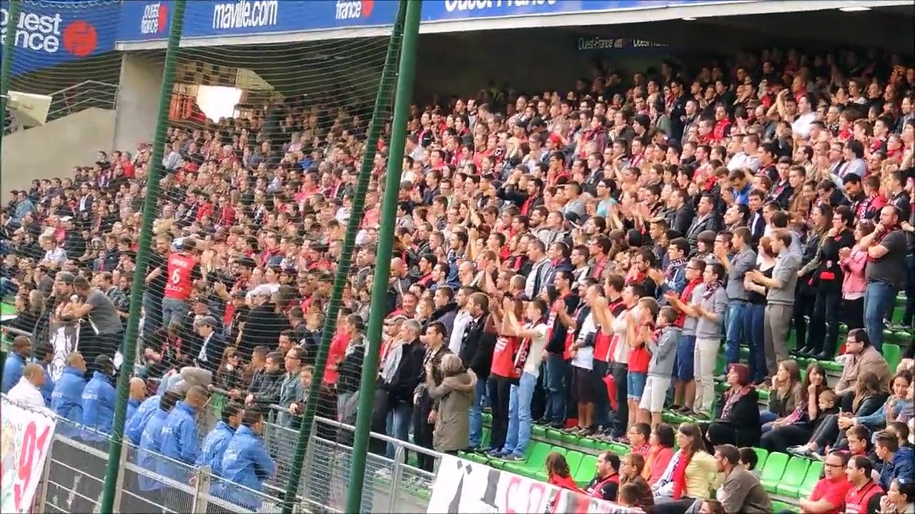 26/10/14 : SRFC-LOSC : kop durant le match