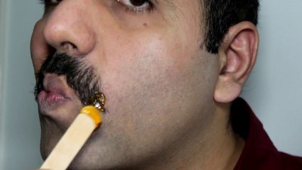 How to Remove Your Mustache : 4 hilariously insane ways