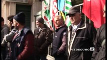 Matera: protestano i lavoratori dell'impresa Arbia