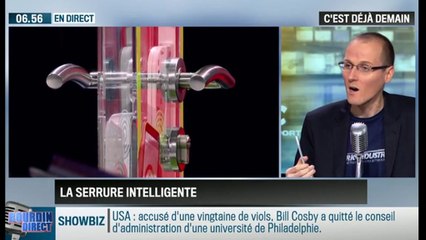 La chronique d'Anthony Morel : Une serrure intelligente qui s'ouvre par smartphone - 02/12
