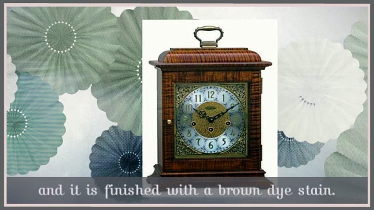 8-day Tiger Maple Mantle Clocks For Sale