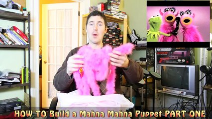 How to Make a MAHNA MAHNA Puppet - Part One