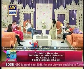 Dr.Moiz Hussain on Ary Digital 1st December 2014