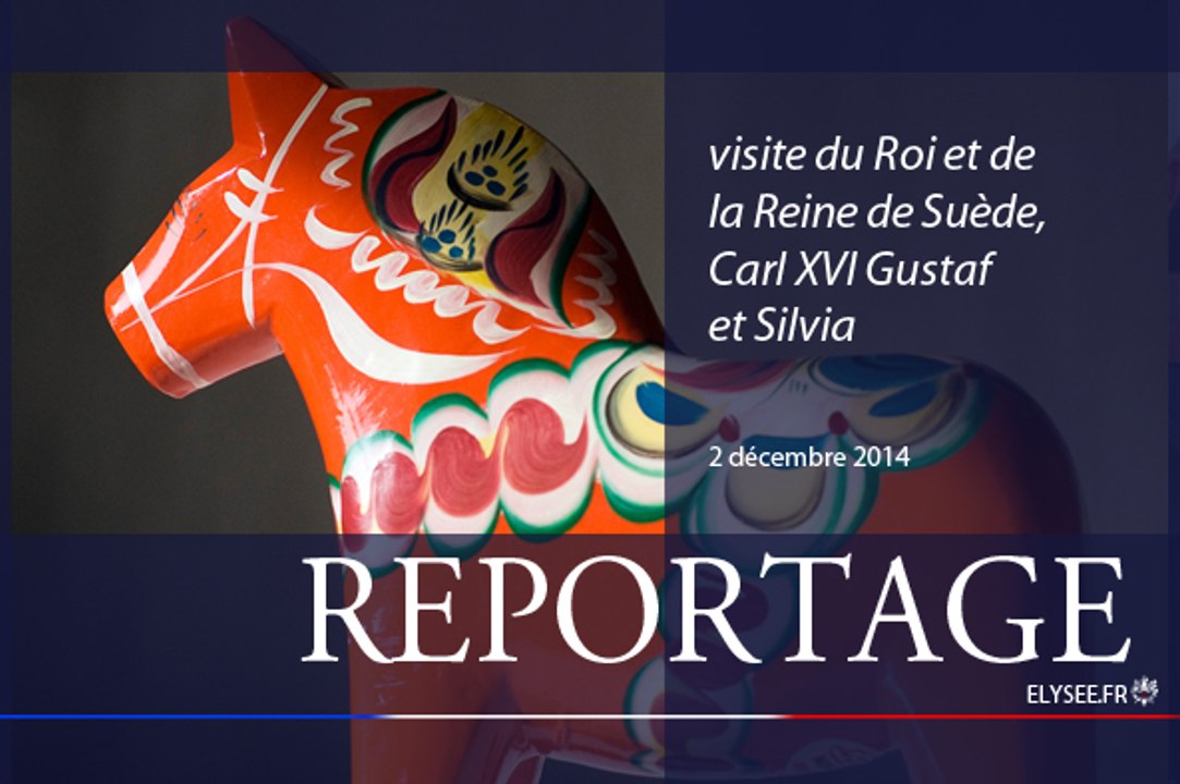 [REPORTAGE] Visite du roi et de la reine de Suède, Carl XVI Gustaf et Silvia