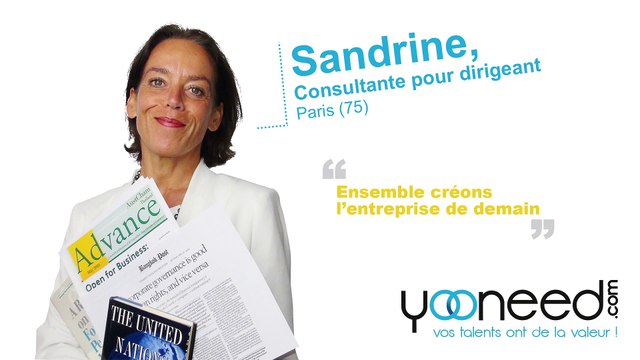 Consultante pour dirigeants (75) à Paris avec Sandrine - Yooneed