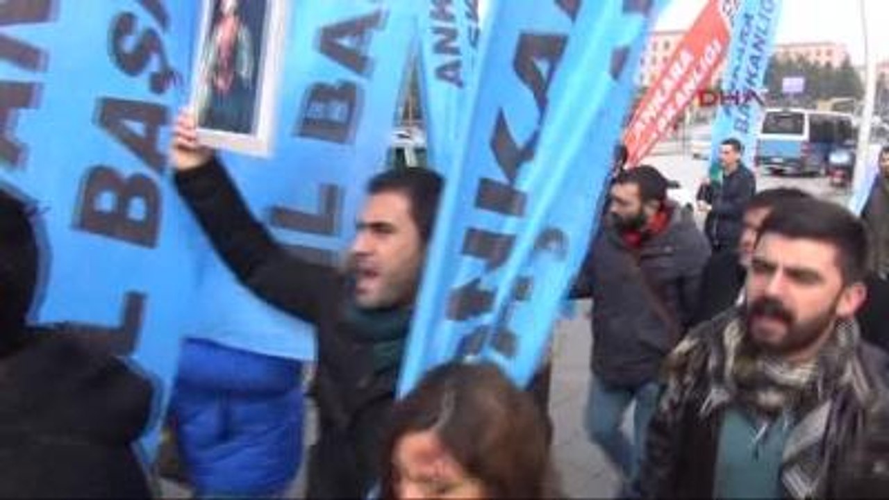 CHP Gençlik Kolları'nın TBMM Önündeki Eylemine Polis Müdahalesi 2
